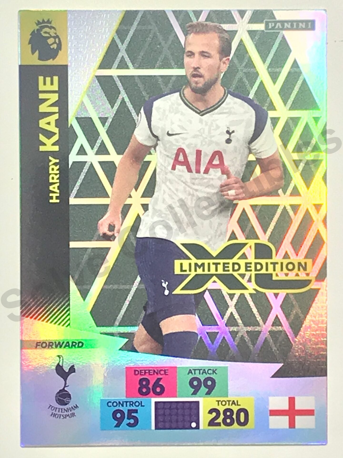 Harry Kane Limited Edition (Tottenham) Football Card &#8211; Premier League Adrenalyn XL 2020:21