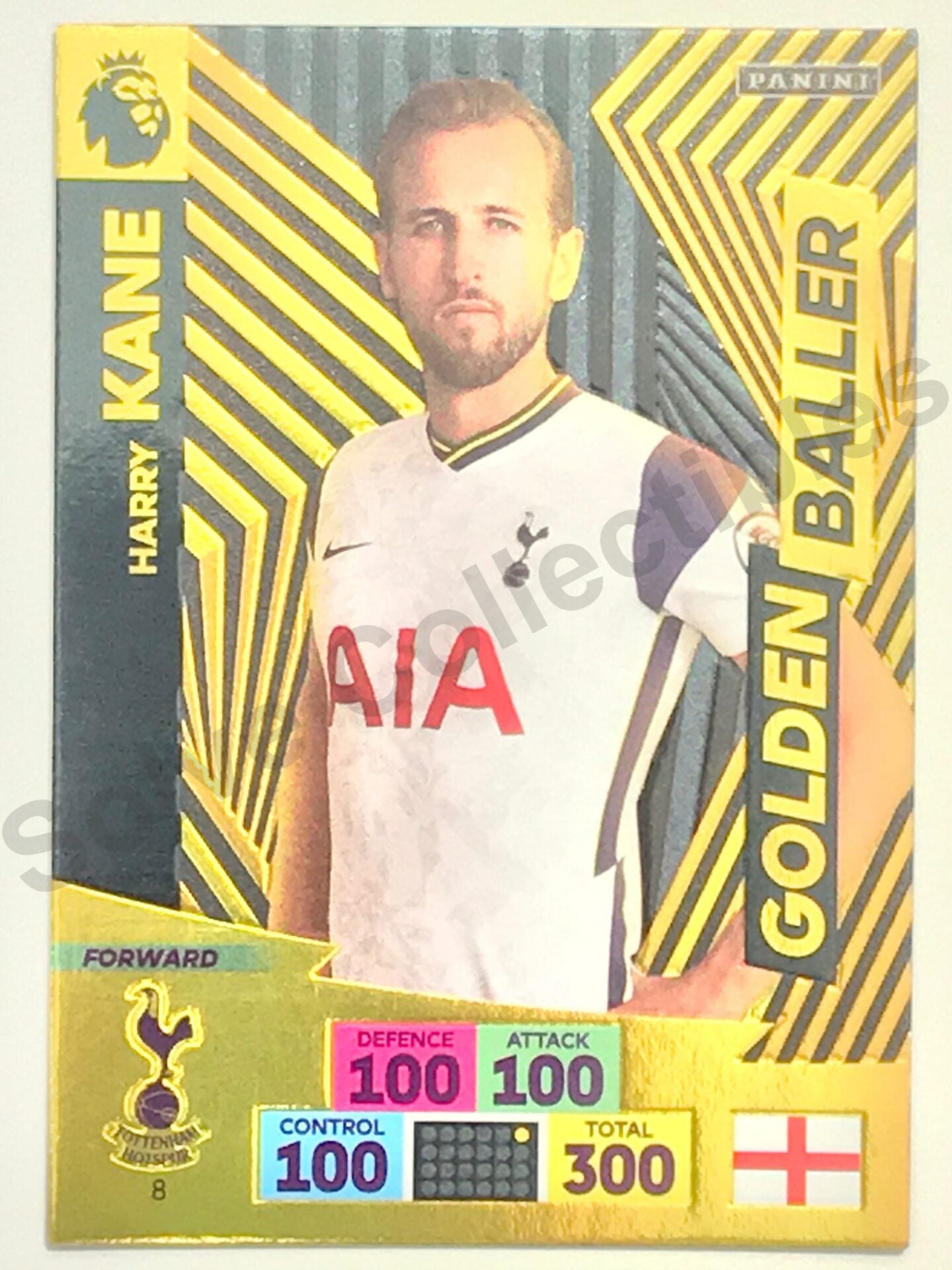 Harry Kane (Tottenham) &#8211; Golden Baller Football Card &#8211; Premier League Adrenalyn XL 2020:21