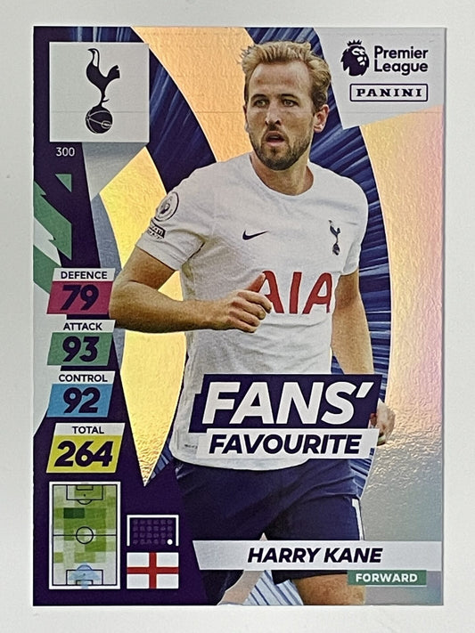 Harry Kane Tottenham Hotspur Fans Favourite Panini Adrenalyn XL PLUS Premier League 2021 2022