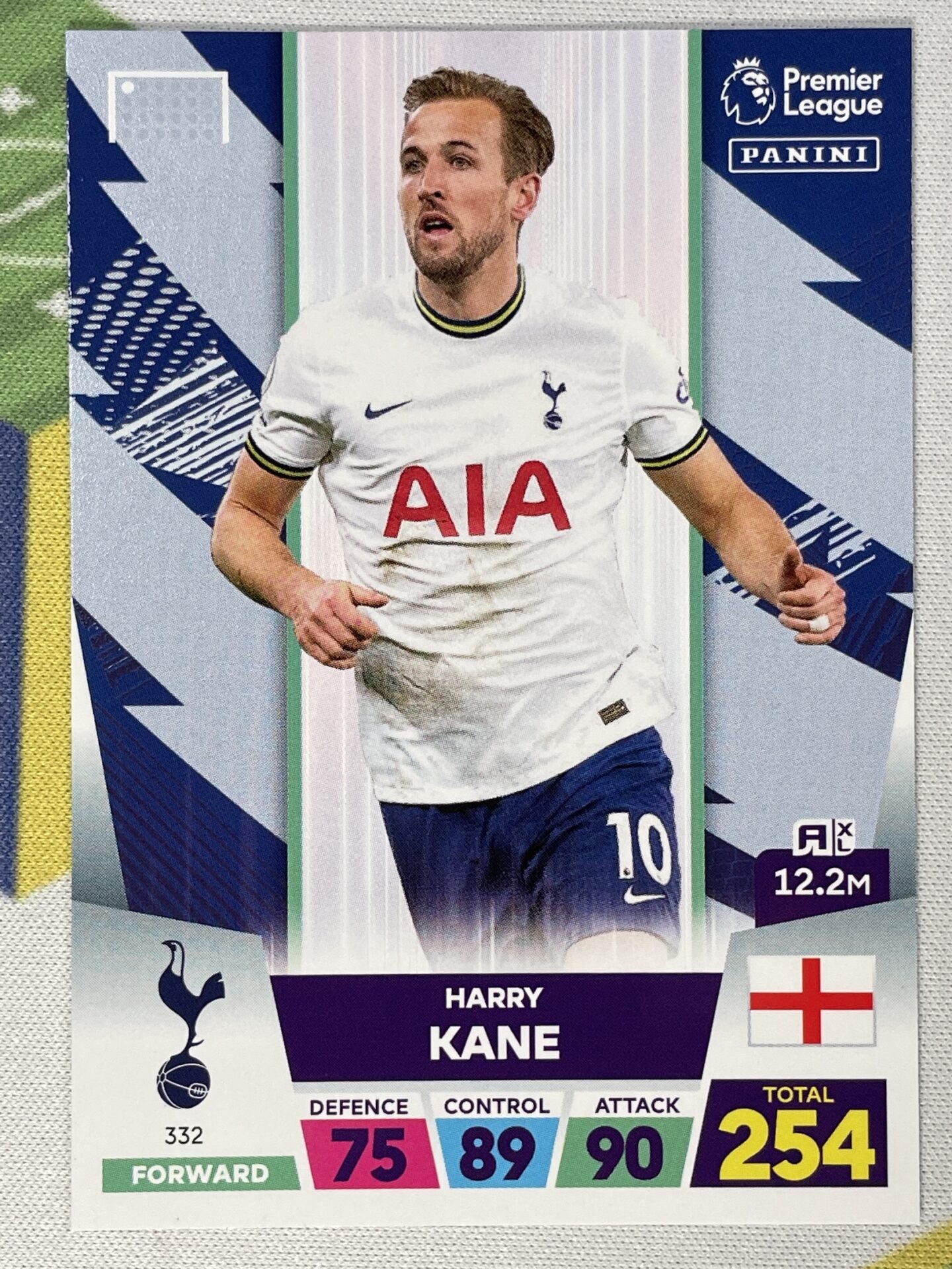 Harry Kane Tottenham Panini Premier League Adrenalyn XL 2023 Card