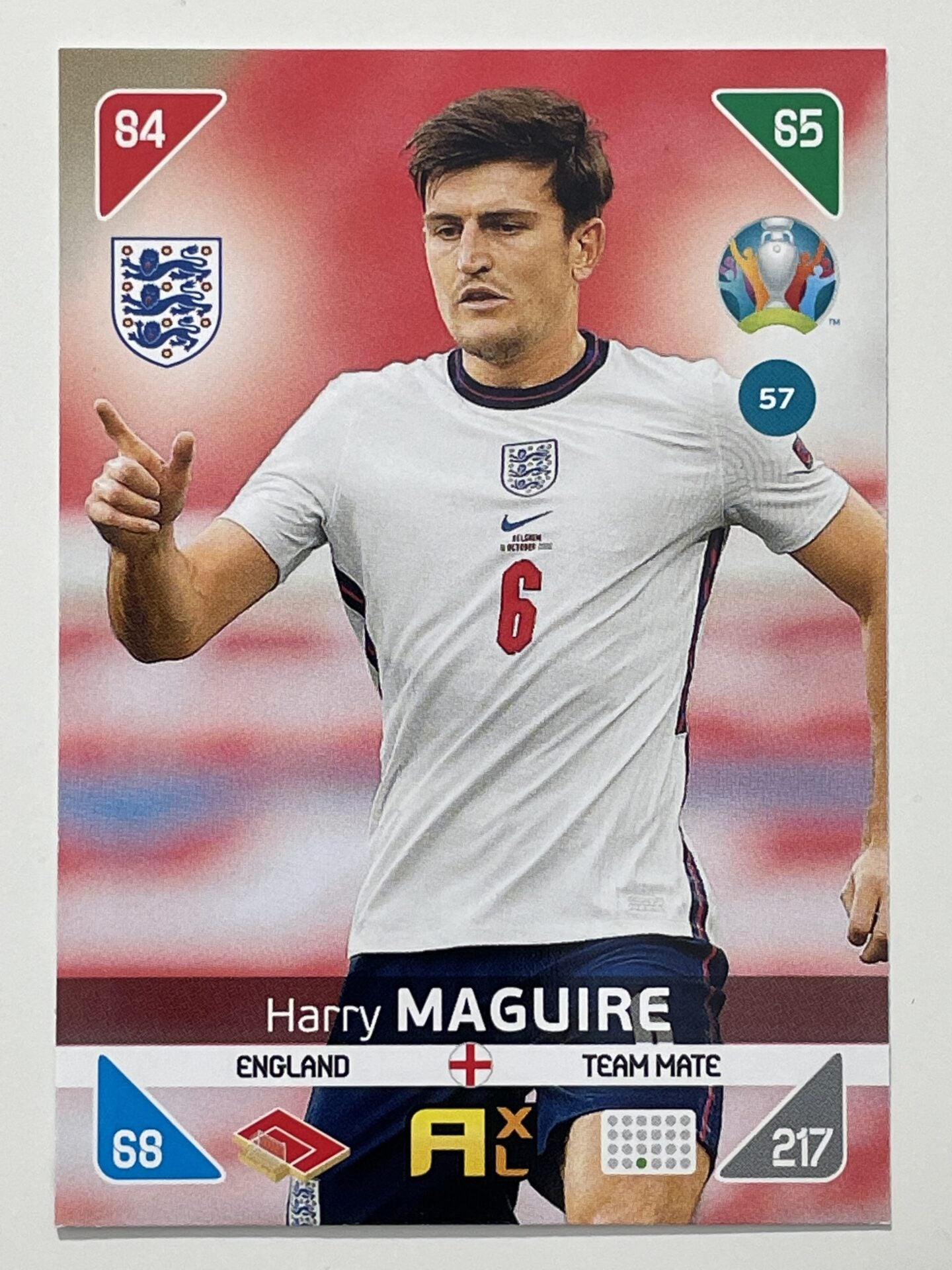 Harry Maguire Team Mates (England) Football Card &#8211; Euro 2020 Adrenalyn XL