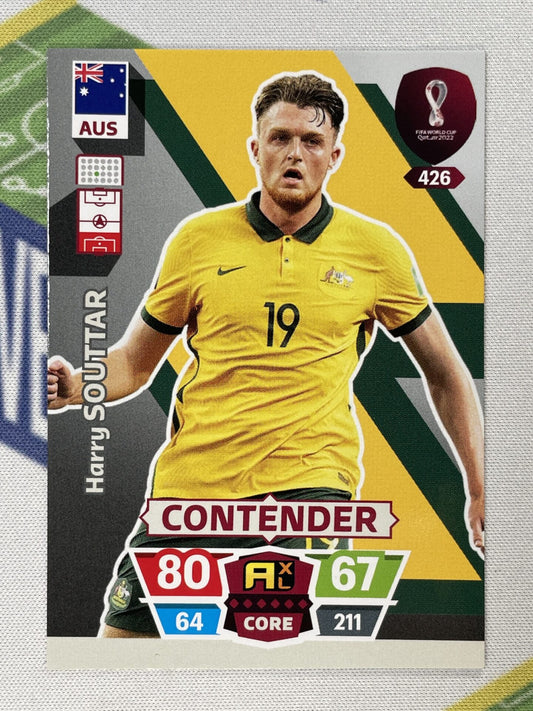 Harry Souttar Australia Panini World Cup 2022 Adrenalyn XL Card