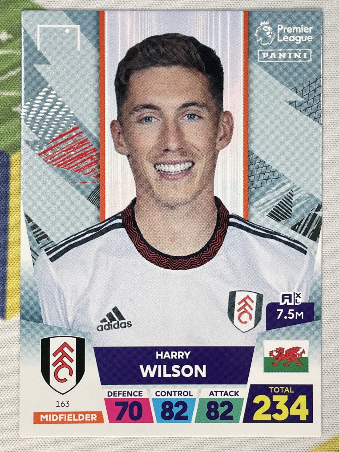 Harry Wilson Fulham Panini Premier League Adrenalyn XL 2023 Card