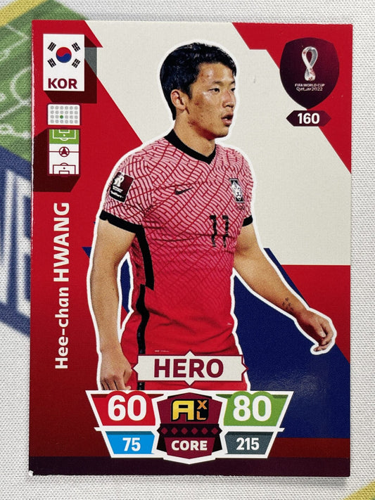 Hee-Chan Hwang South Korea Panini World Cup 2022 Adrenalyn XL Card