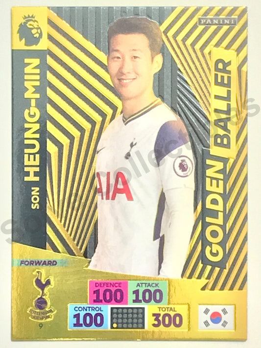 Heung-Min Son (Tottenham) &#8211; Golden Baller Football Card &#8211; Premier League Adrenalyn XL 2020:21