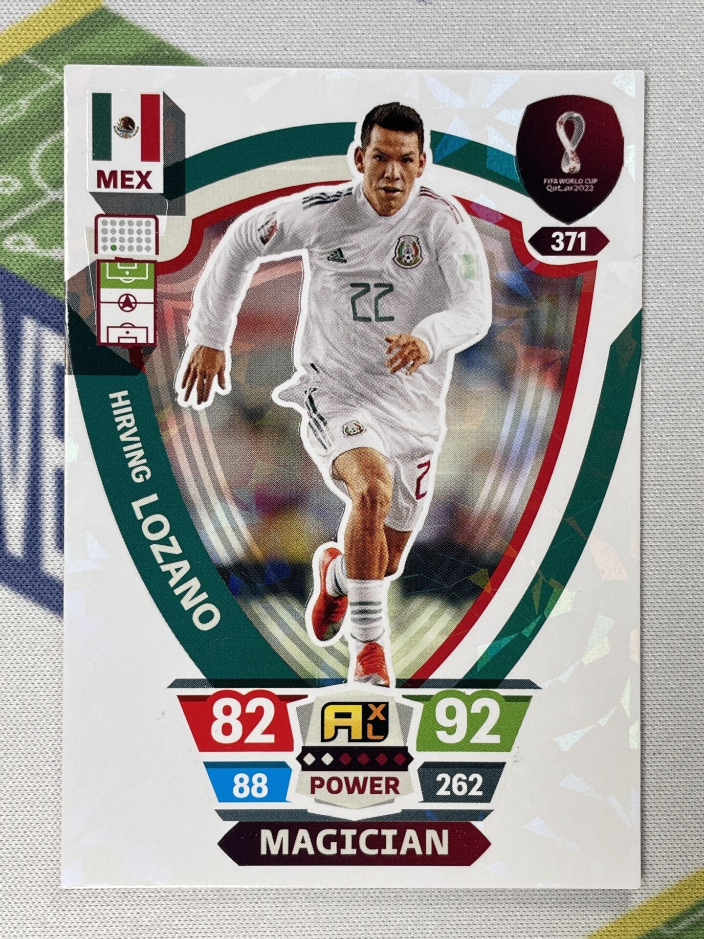 Hirving Lozano Mexico Magician Panini World Cup 2022 Adrenalyn XL Card