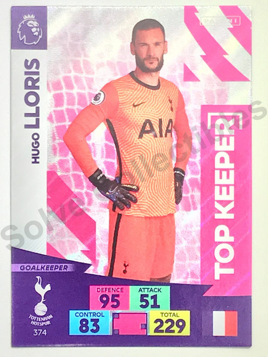 Hugo Lloris (Tottenham) &#8211; Top Keeper Football Card &#8211; Premier League Adrenalyn XL 2020:21