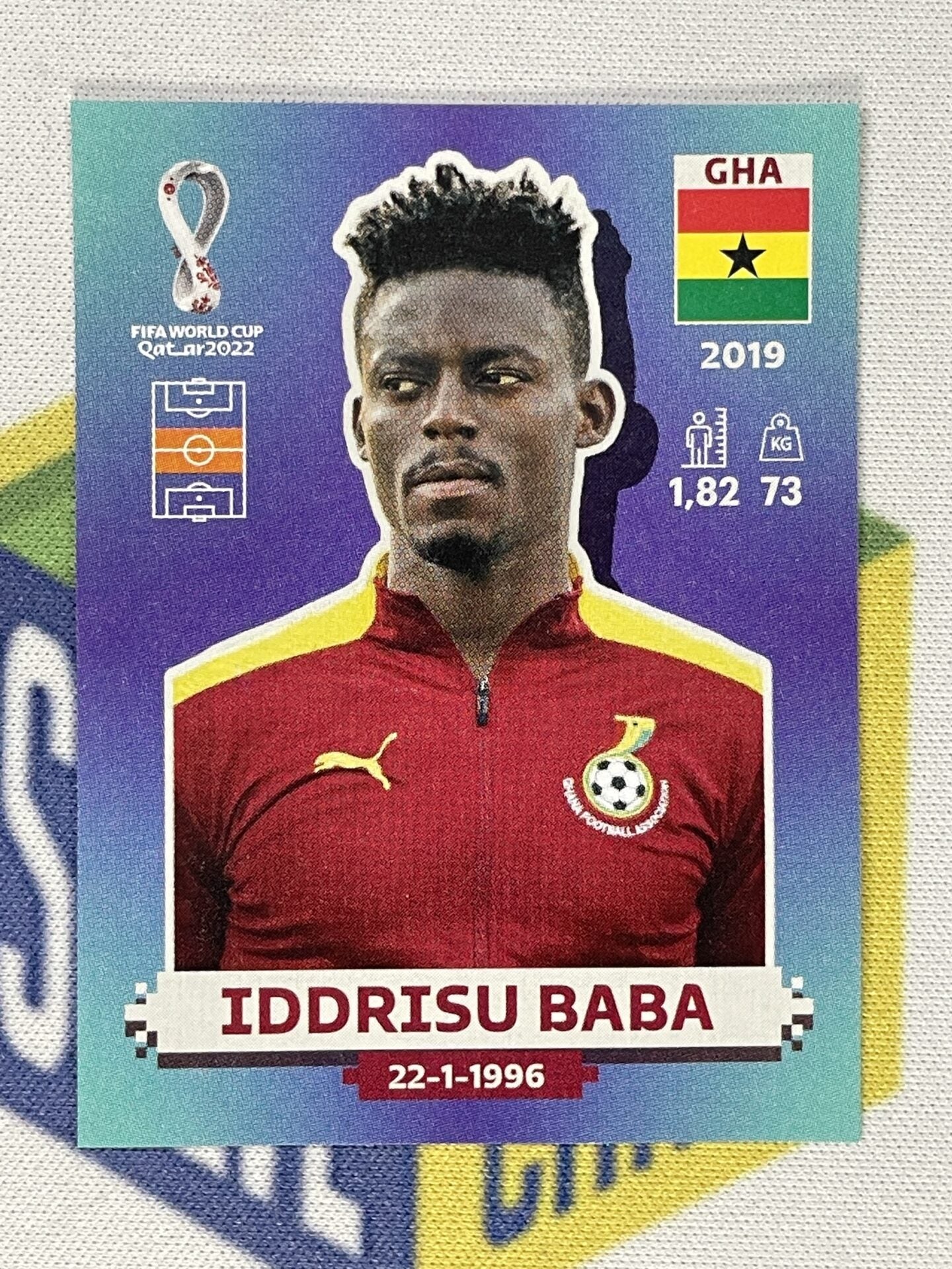 Iddrisu Baba Ghana Panini World Cup 2022 Qatar Stickers