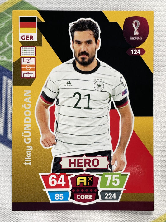 Ilkay Gundogan Germany Panini World Cup 2022 Adrenalyn XL Card