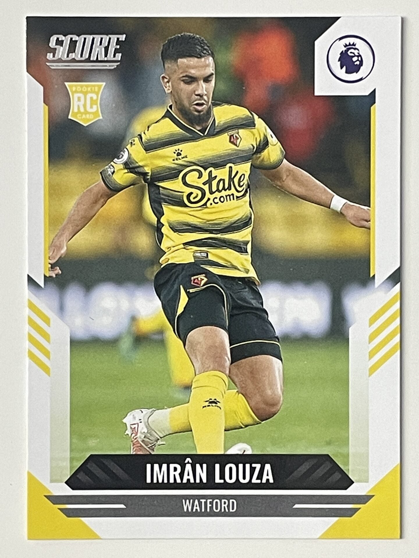 Imran Louza Watford Base Panini Premier League Score 2021 2022