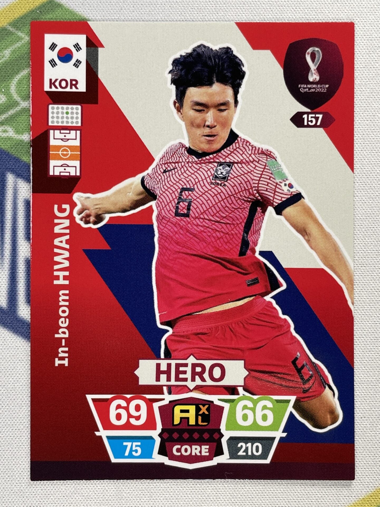 In-Beom Hwang South Korea Panini World Cup 2022 Adrenalyn XL Card