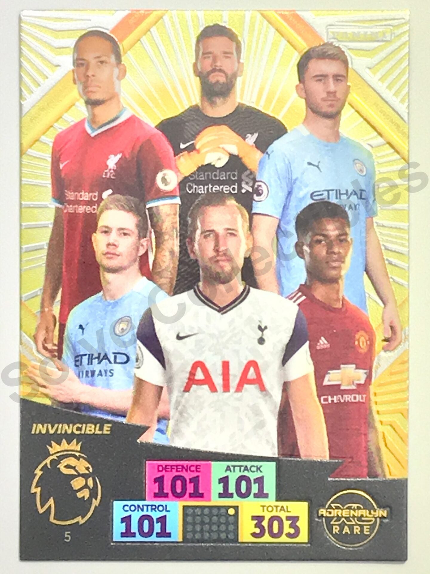 Invincibles Card Football Card &#8211; Premier League Adrenalyn XL 2020:21