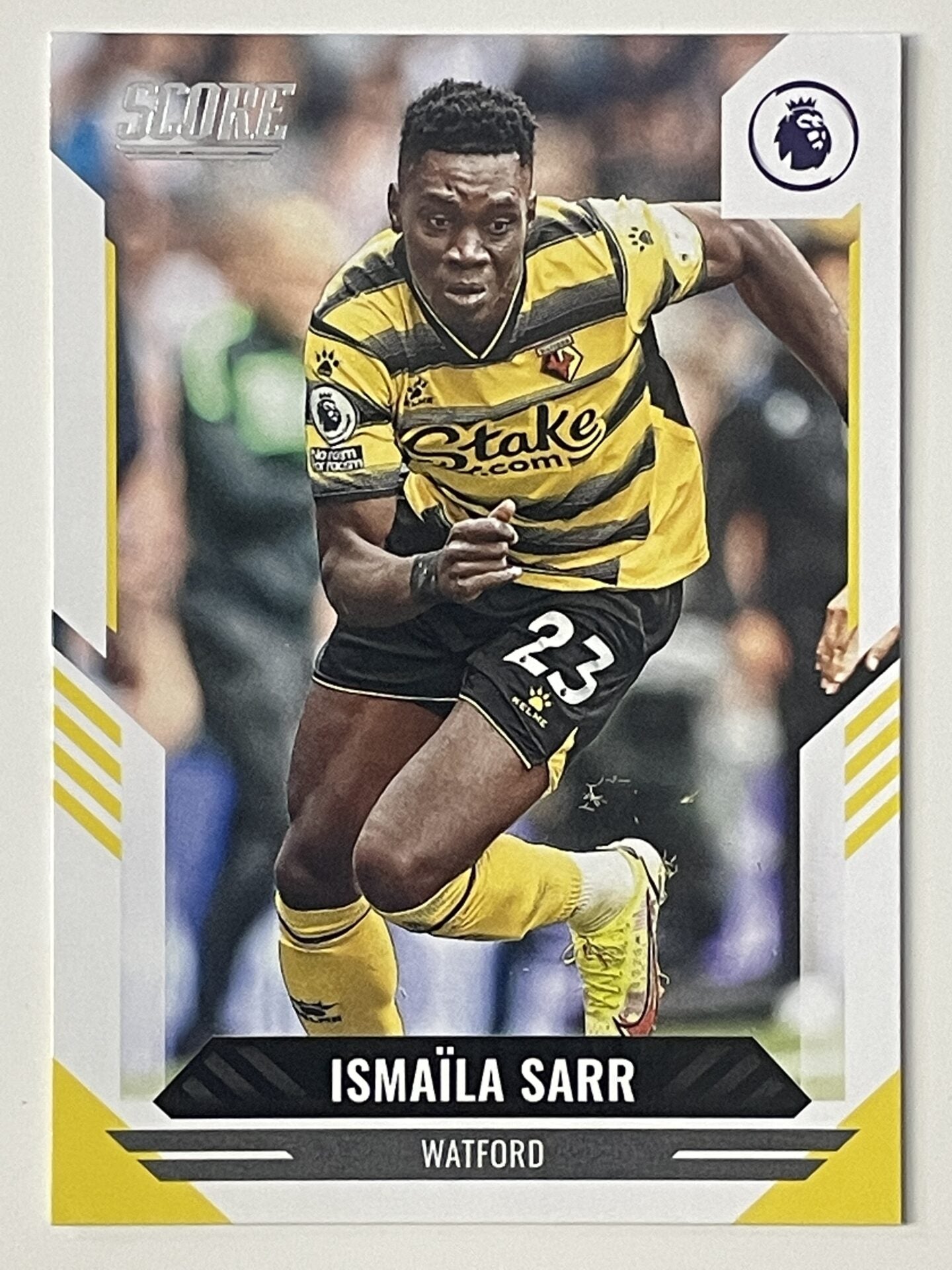 Ismaila Sarr Watford Base Panini Premier League Score 2021 2022