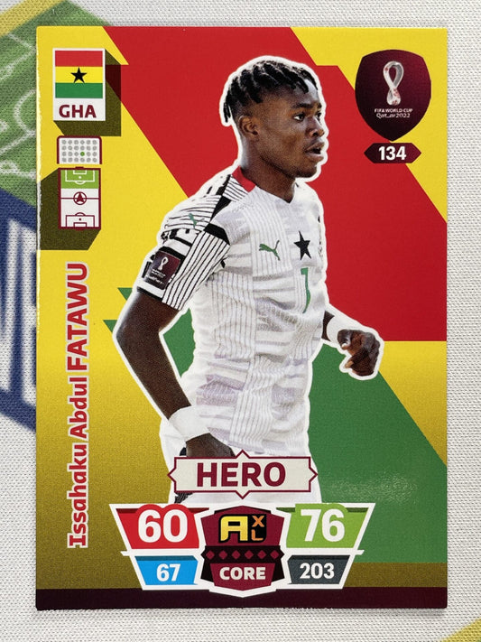 Issahaku Abdul Fatawu Ghana Panini World Cup 2022 Adrenalyn XL Card