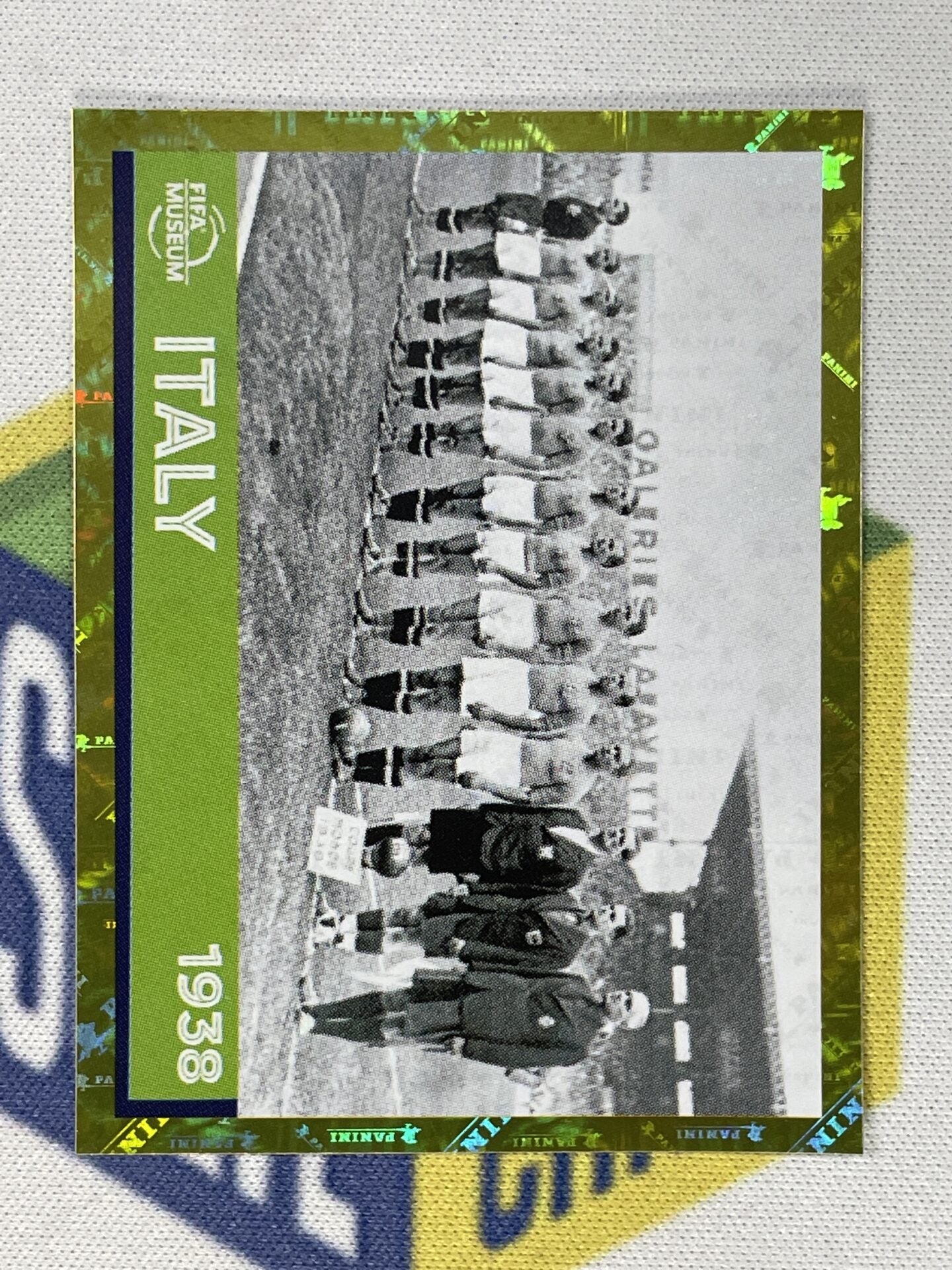 Italy 1938 Museum Panini World Cup 2022 Qatar Stickers