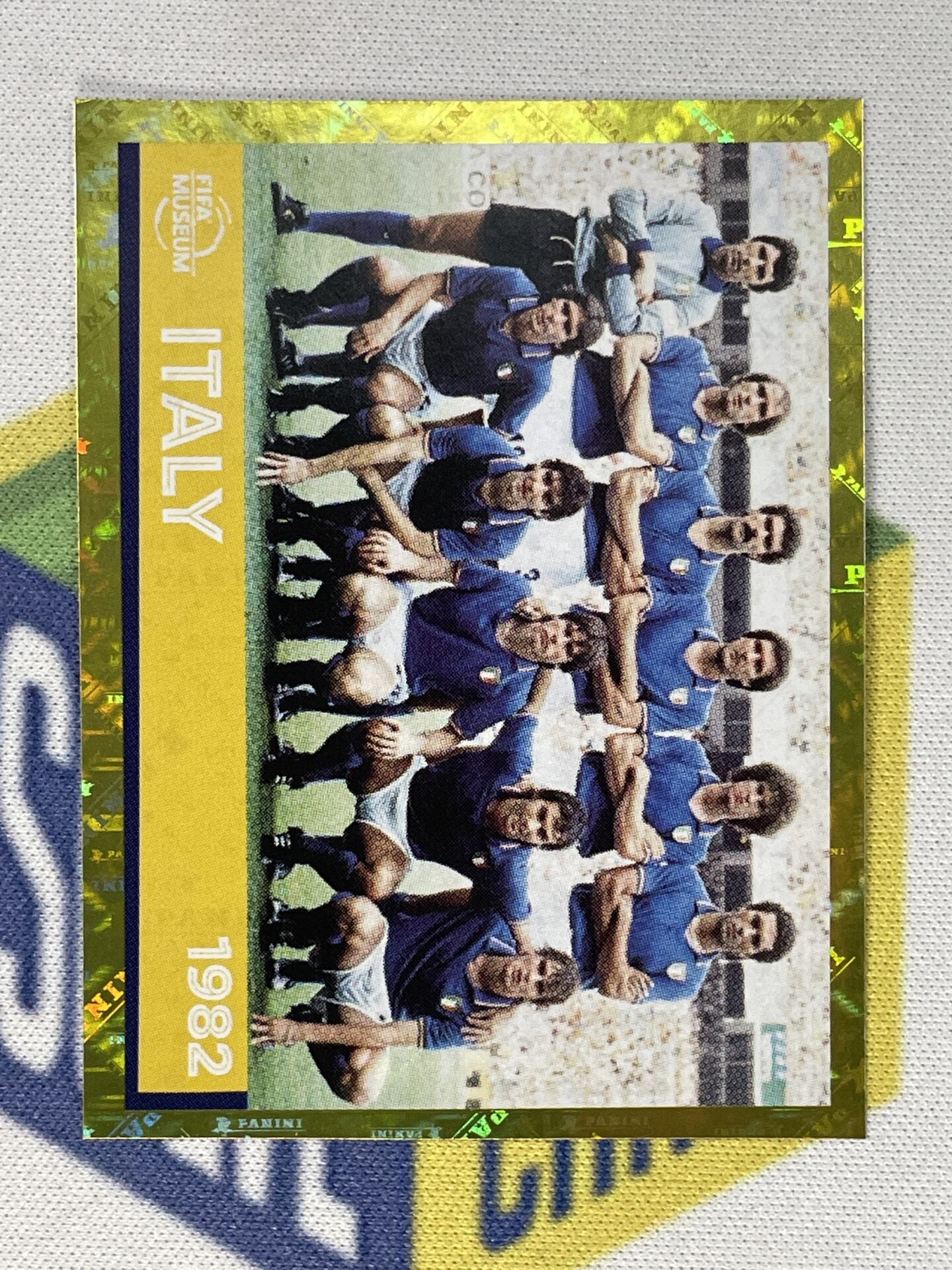 Italy 1982 Museum Panini World Cup 2022 Qatar Stickers