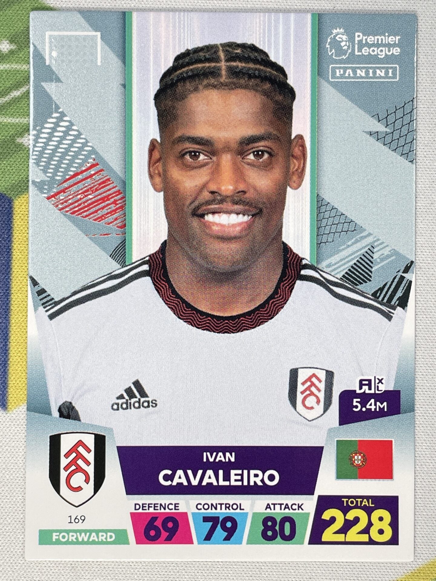 Ivan Cavaleiro Fulham Panini Premier League Adrenalyn XL 2023 Card