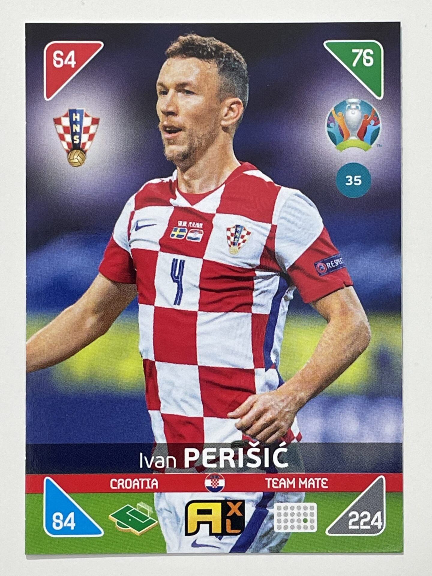 Ivan Perisic Team Mates (Croatia) Football Card &#8211; Euro 2020 Adrenalyn XL