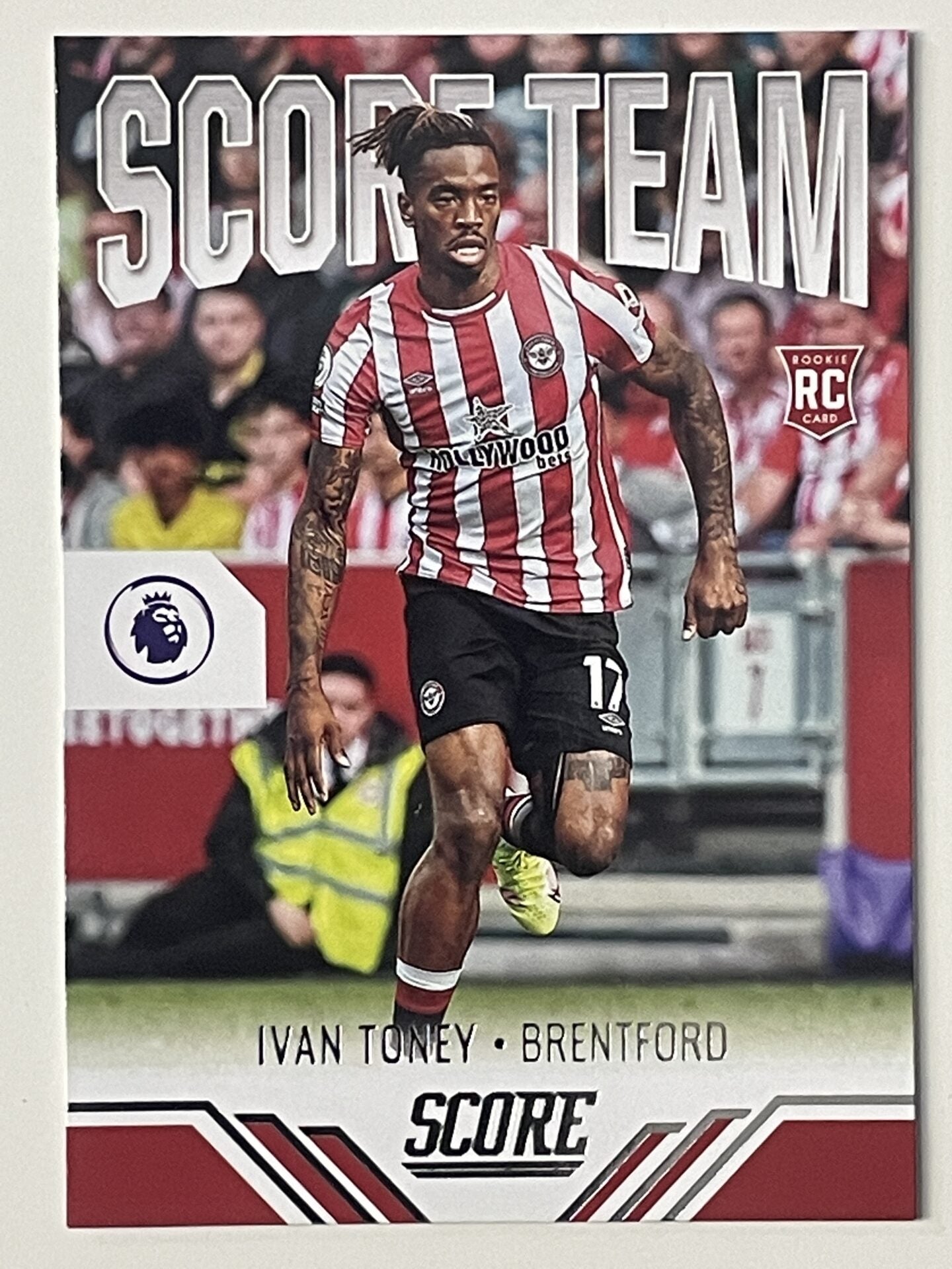 Ivan Toney Brentford Score Team Panini Premier League Score 2021 2022