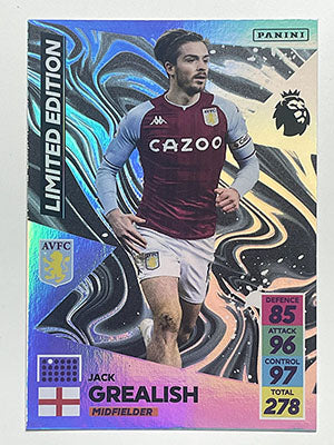 Jack-Grealish-Aston-Villa-Limited-Edition-Panini-Adrenalyn-XL-2021-22-Card-Football