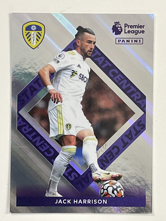 Jack Harrison Stat Central Leeds United Panini Premier League 2022 Football Sticker