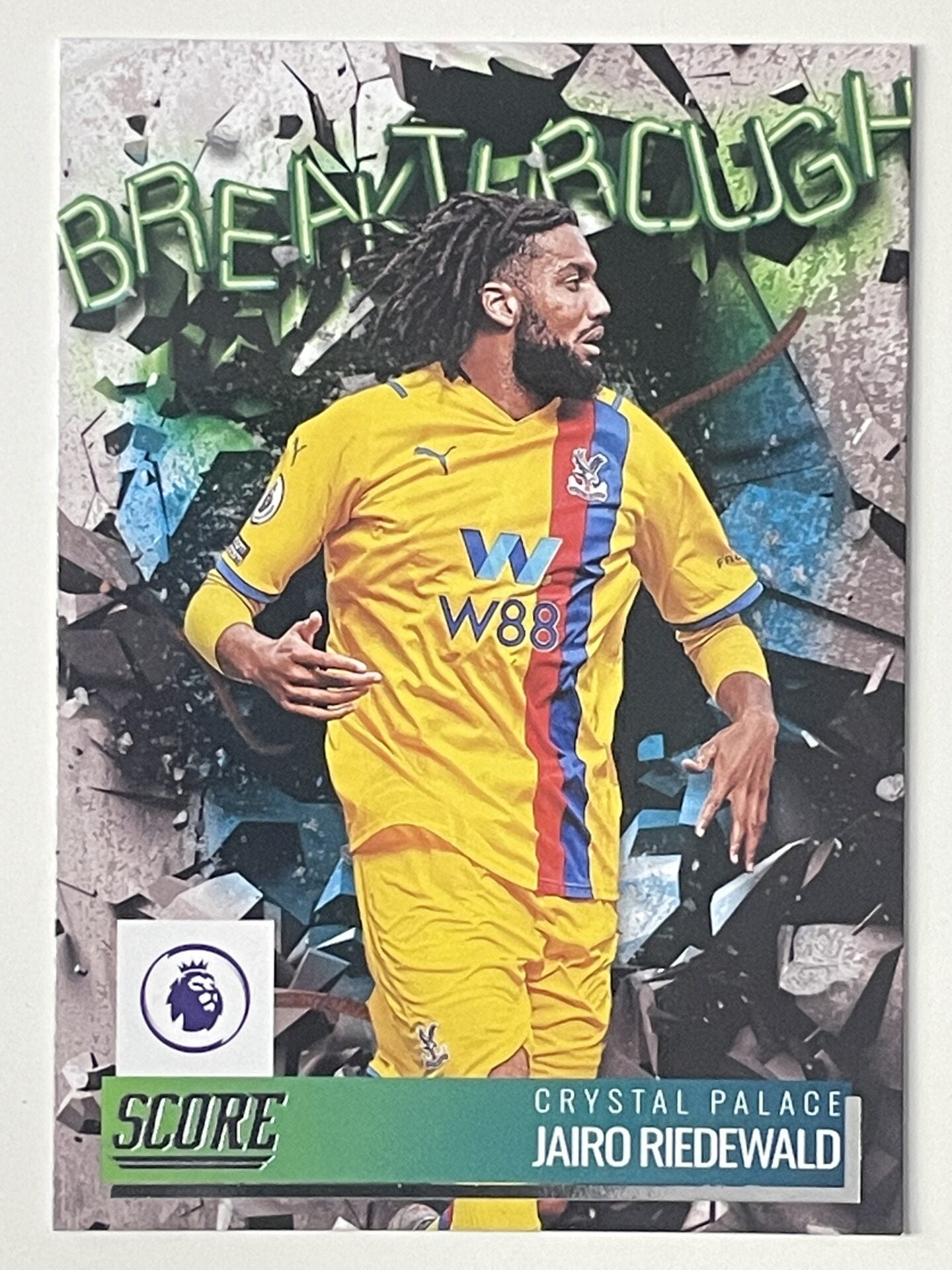 Jairo Riedewald Crystal Palace Breakthrough Panini Premier League Score 2021 2022