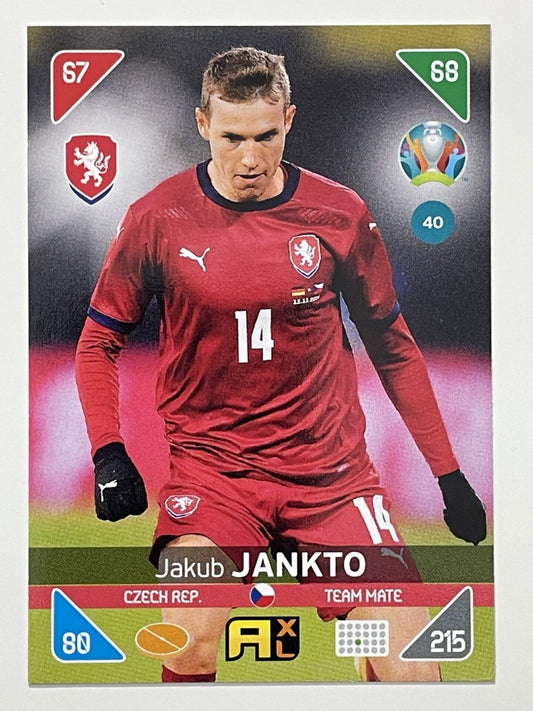 Jakub Jankto Team Mates (Czech Republic) Football Card &#8211; Euro 2020 Adrenalyn XL