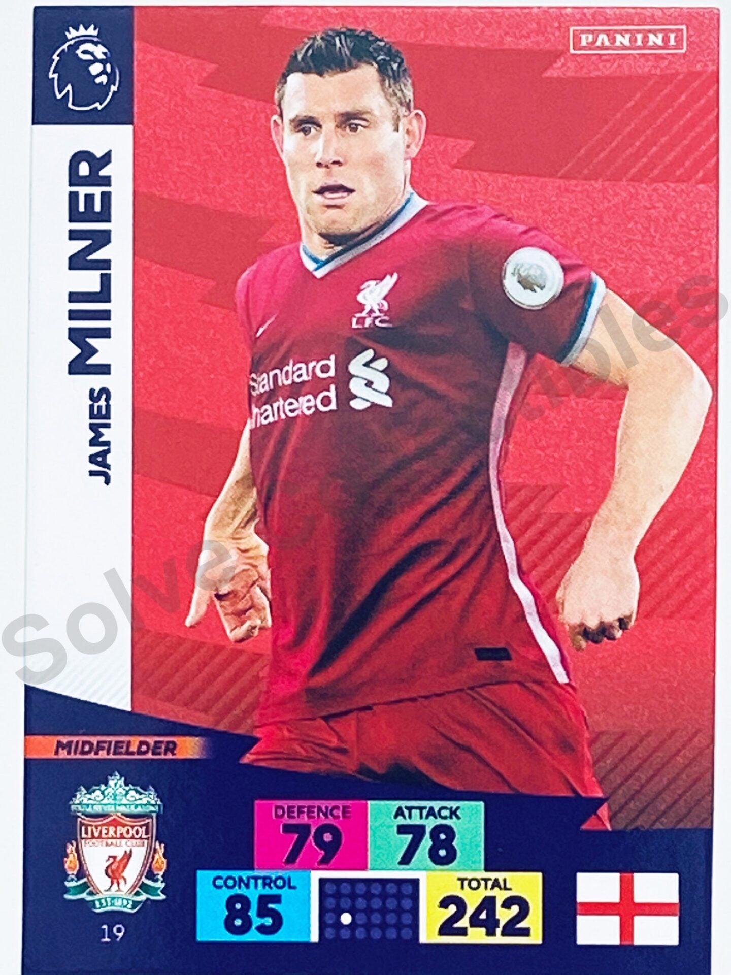 James Milner (Liverpool) Football Card &#8211; Premier League Adrenalyn XL 2020:21