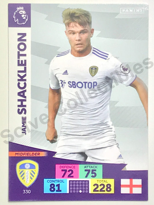 Jamie Shackleton (Leeds United) Football Card &#8211; Premier League Adrenalyn XL 2020:21