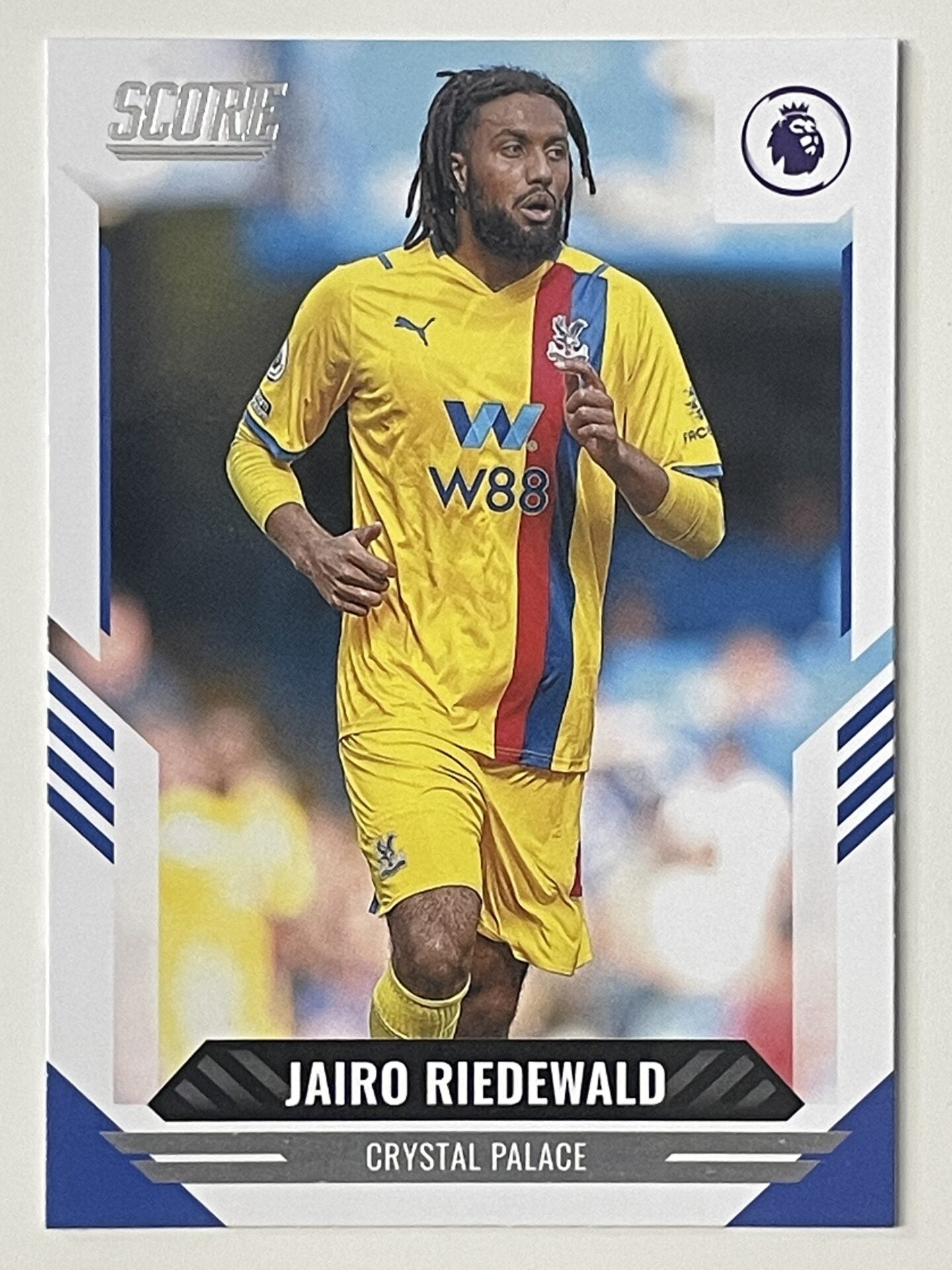 Jario Riedewald Crystal Palace Base Panini Premier League Score 2021 2022