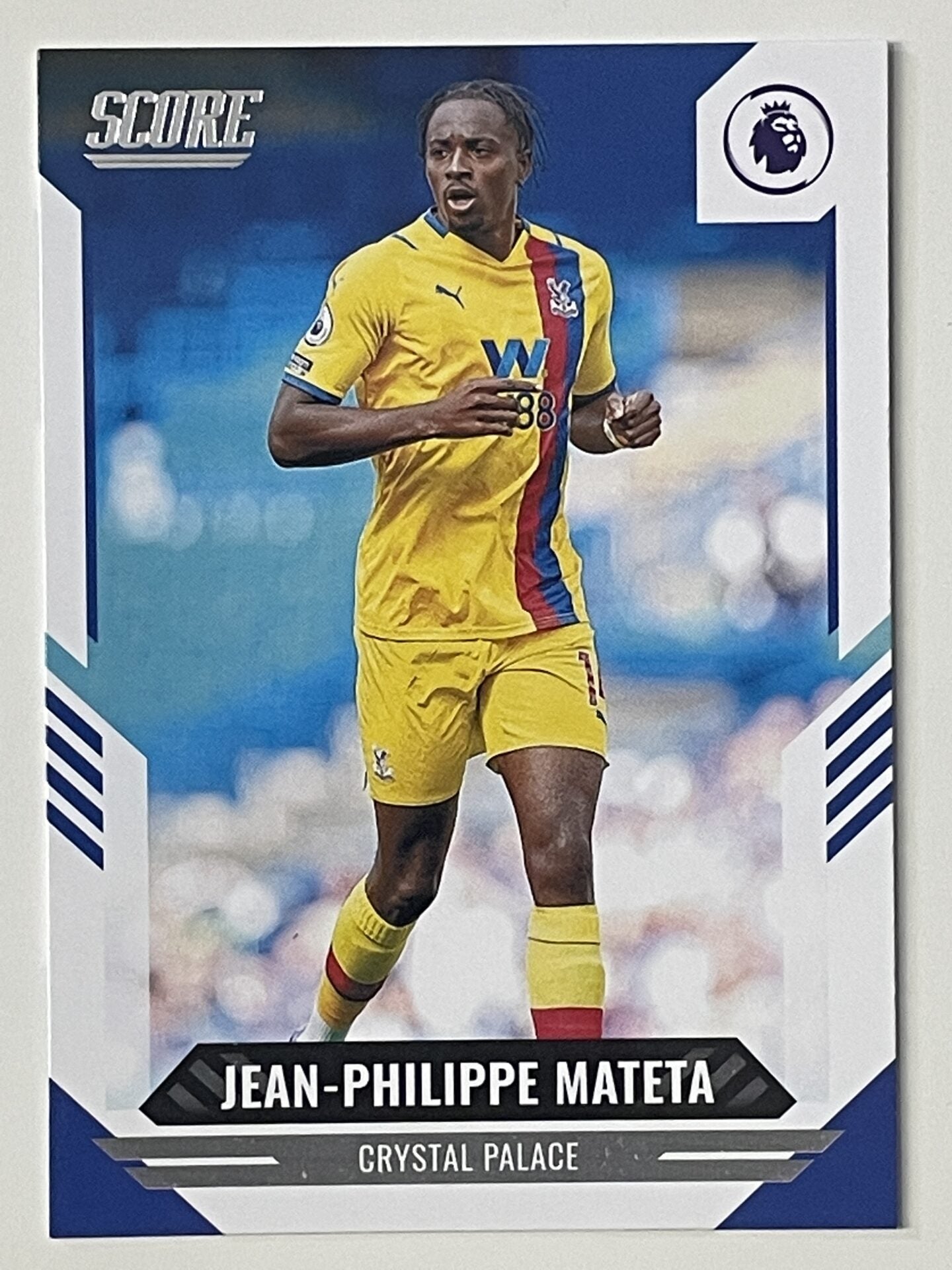 Jean-Philippe Mateta Crystal Palace Base Panini Premier League Score 2021 2022