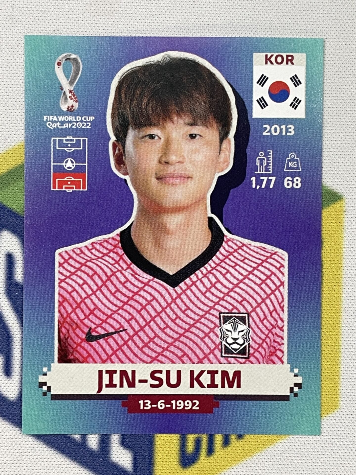 Jin-Su Kim Korea Republic Panini World Cup 2022 Qatar Stickers