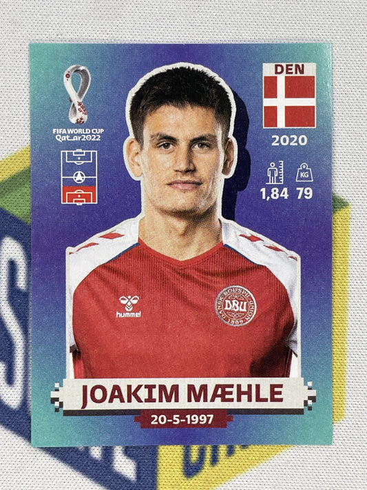 Joakim Maehle Switzerland Panini World Cup 2022 Qatar Stickers