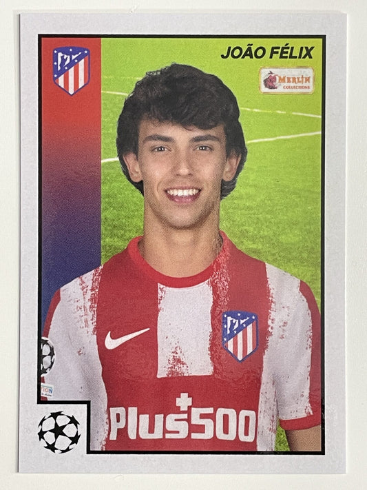 Joao Felix Atletico Madrid Base Topps Merlin Heritage 97 UEFA Champions League Card