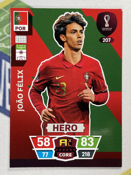 Joao Felix Portugal Panini World Cup 2022 Adrenalyn XL Card