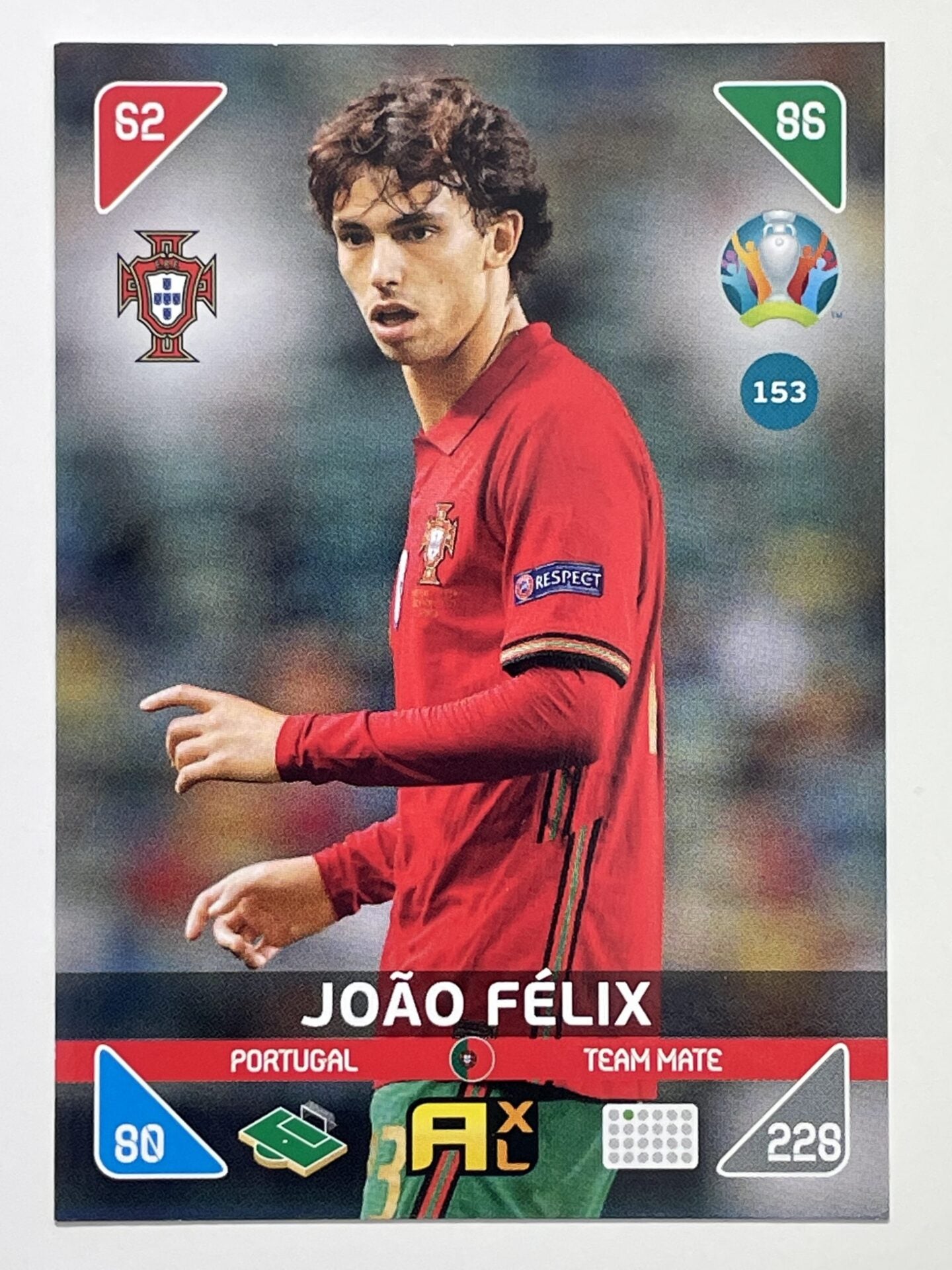 Joao Felix Team Mates (Portugal) Football Card &#8211; Euro 2020 Adrenalyn XL