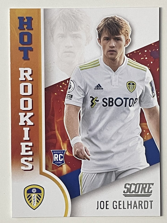 Joe Gelhardt Leeds United Hot Rookies Panini Premier League Score 2021 2022