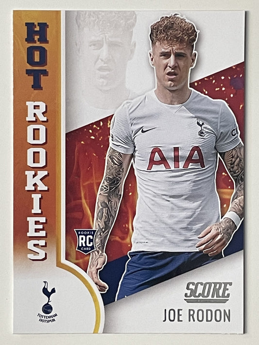 Joe Rodon Tottenham Hotspur Hot Rookies Panini Premier League Score 2021 2022