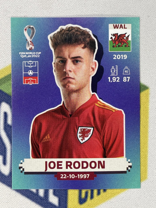 Joe Rodon Wales Panini World Cup 2022 Qatar Stickers