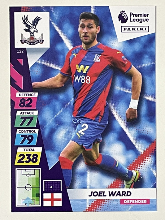 Joel Ward Crystal Palace Base Panini Adrenalyn XL PLUS Premier League 2021 2022