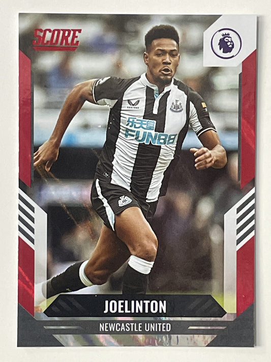 Joelinton Newcastle United Base Red Lava Parallel Panini Premier League Score 2021 2022