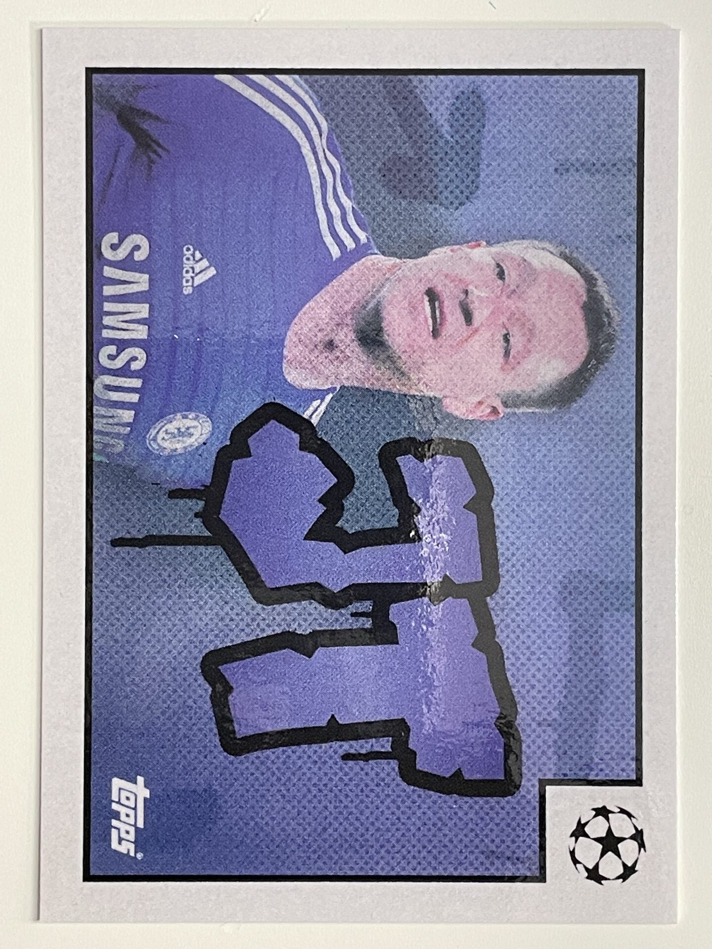 John Terry Chelsea Graphic Topps Merlin Heritage 97 UEFA Champions League Card