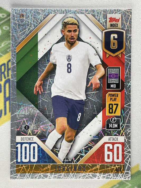 Jorginho Italy Topps Match Attax 101 Road to Nations League 2022 Card