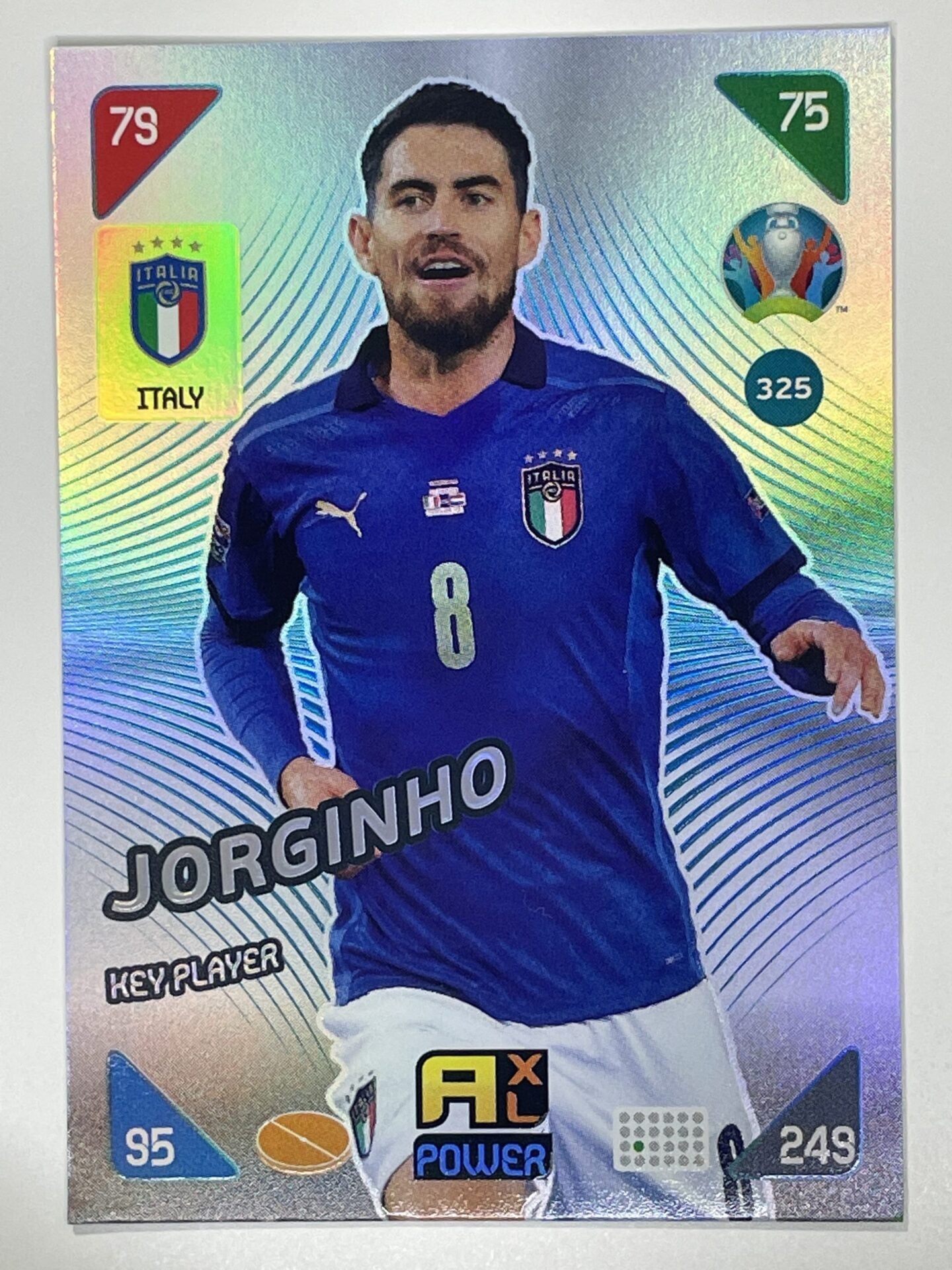 Jorginho Key Players (Italy) Football Card &#8211; Euro 2020 Adrenalyn XL