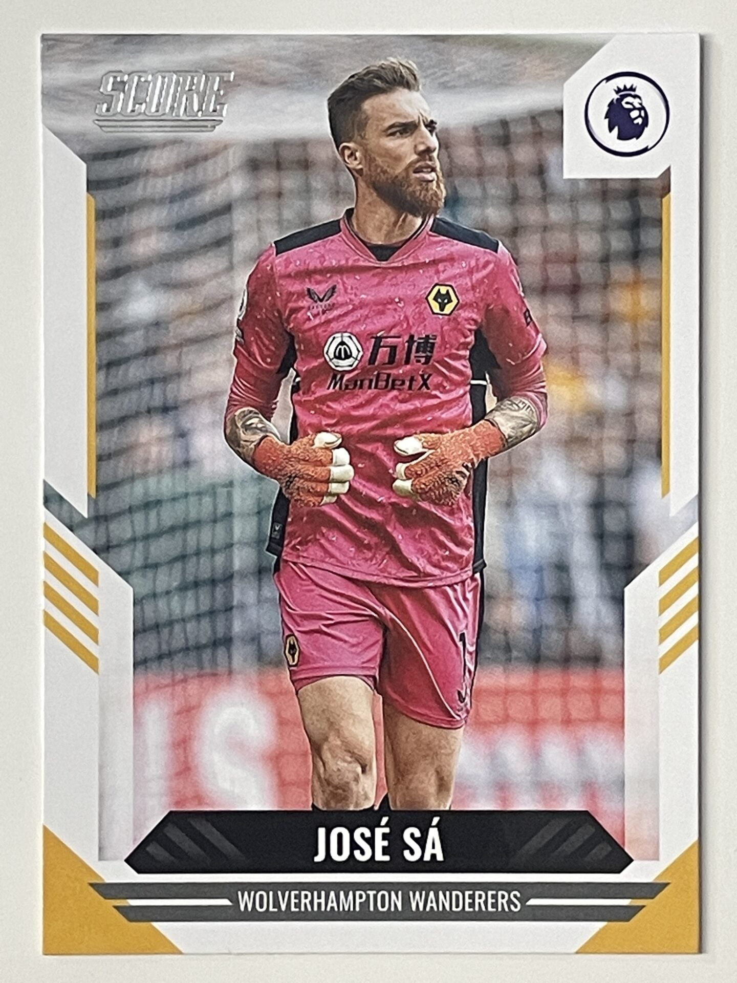 Jose Sa Wolves Base Panini Premier League Score 2021 2022