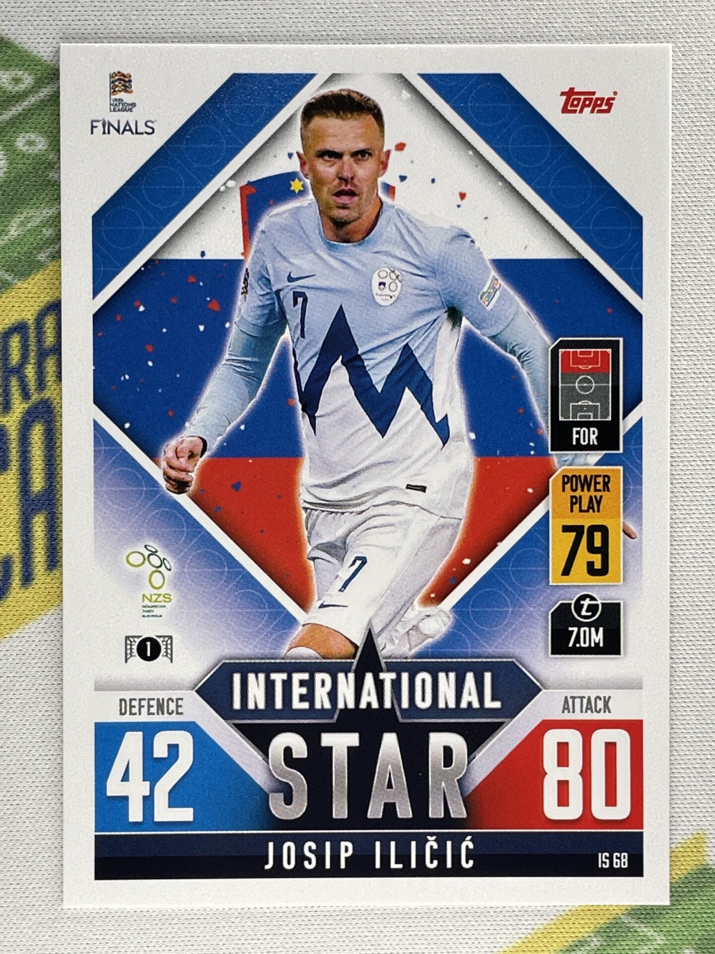 Josip Ilicic Slovenia Topps Match Attax 101 Road to Nations League 2022 Card