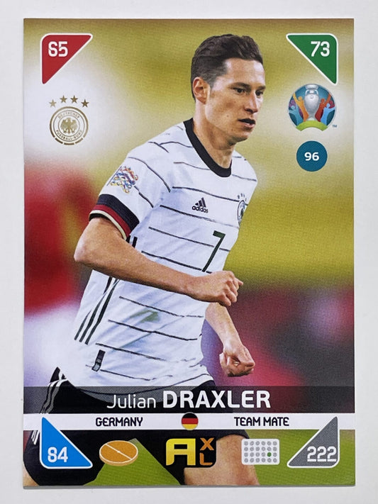 Julian Draxler Team Mates (Germany) Football Cards &#8211; Euro 2020 Adrenalyn XL