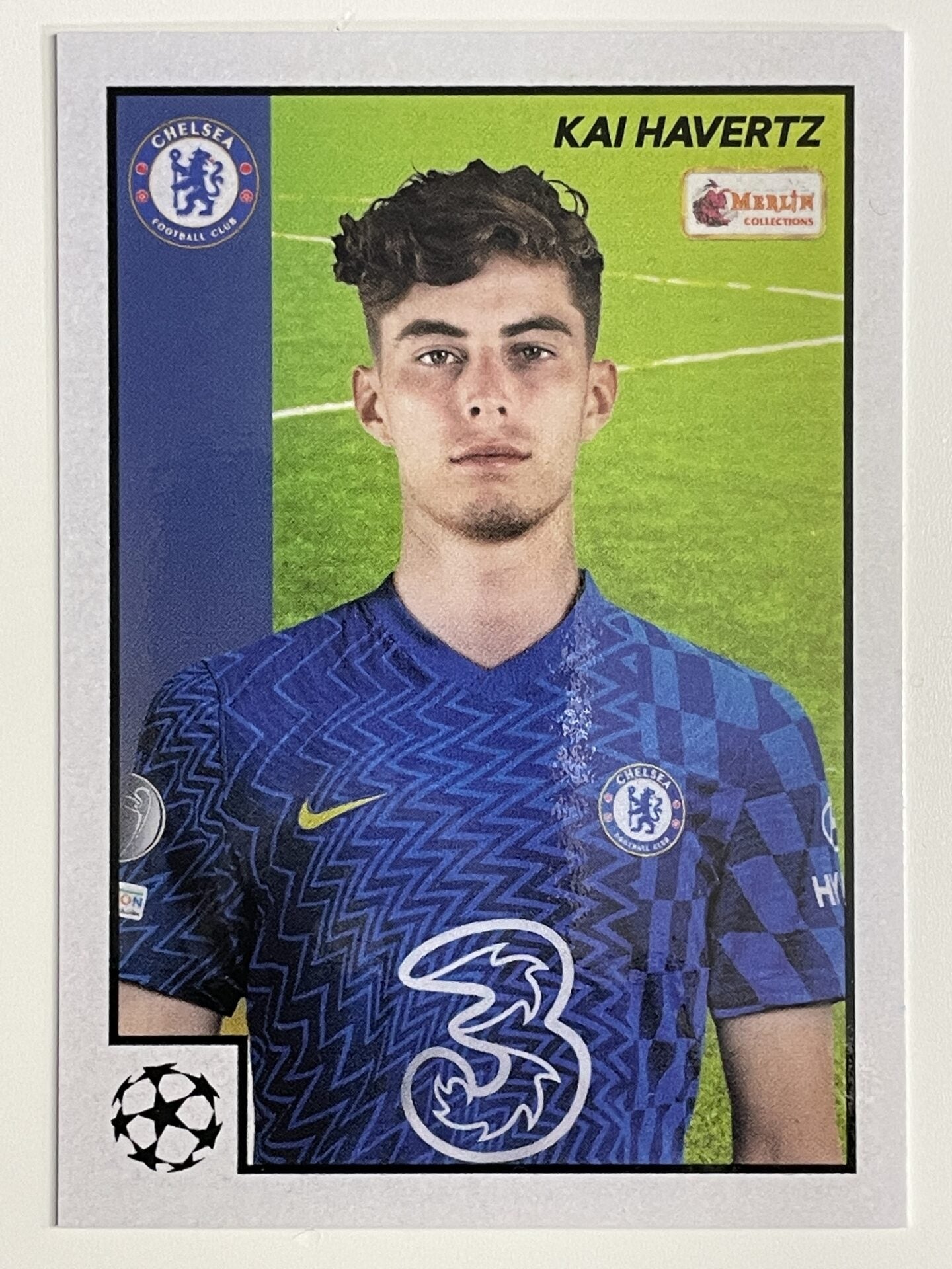 Kai Havertz Chelsea Base Topps Merlin Heritage 97 UEFA Champions League Card