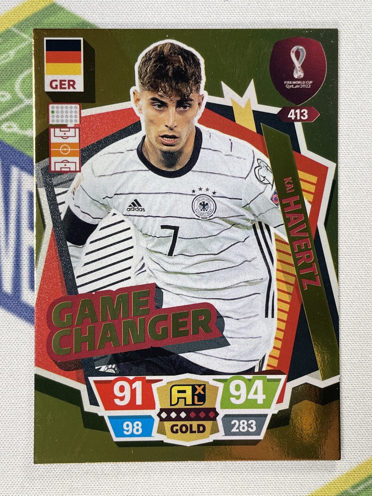 Kai Havertz Germany Game Changer Panini World Cup 2022 Adrenalyn XL Card