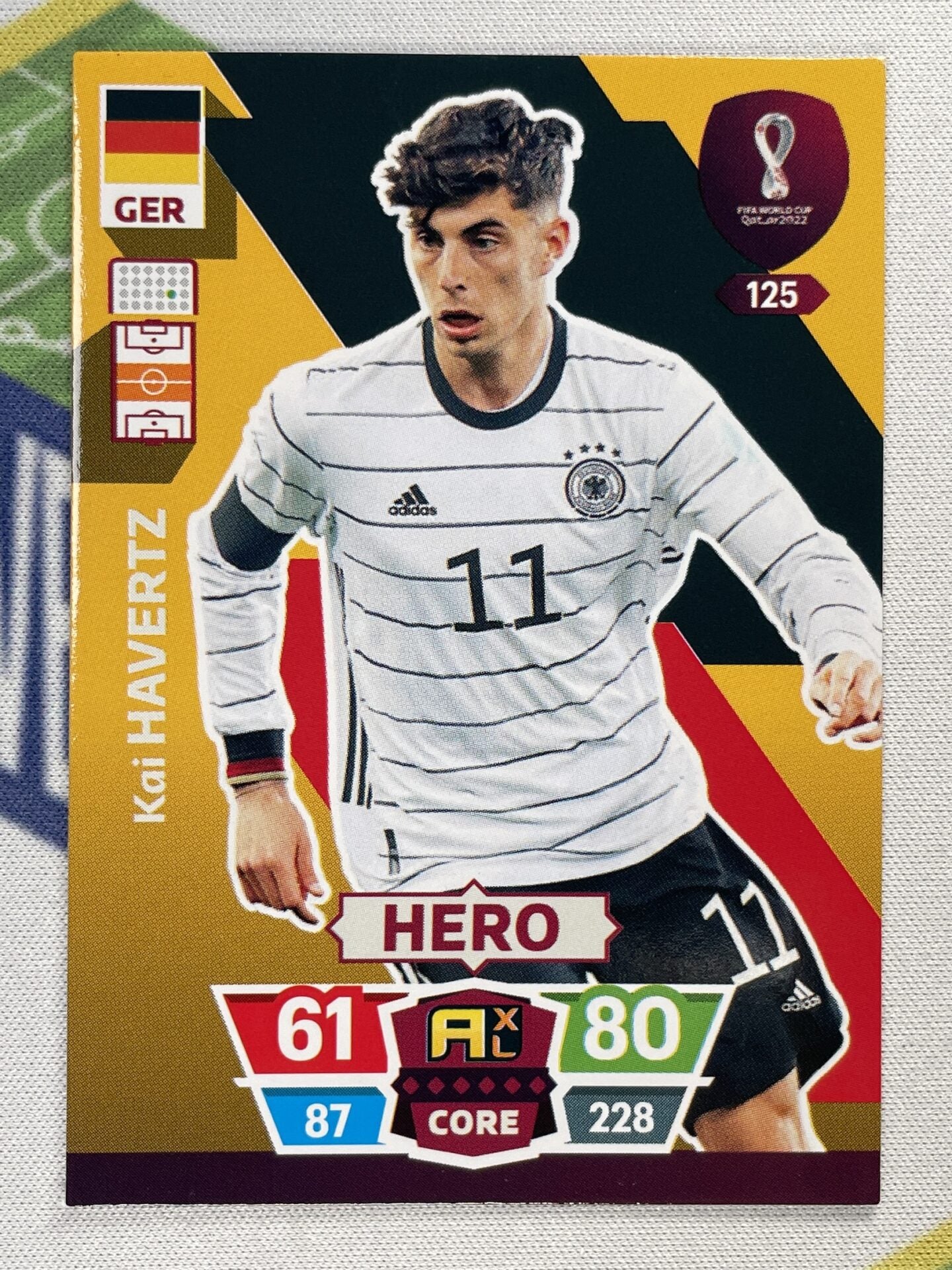 Kai Havertz Germany Panini World Cup 2022 Adrenalyn XL Card